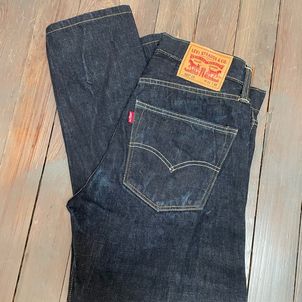 Levi’s 501 Custom Taper Selvage Cone Denim